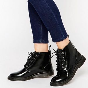 Truffle Collection “Logan” Lace Up Ankle Boots